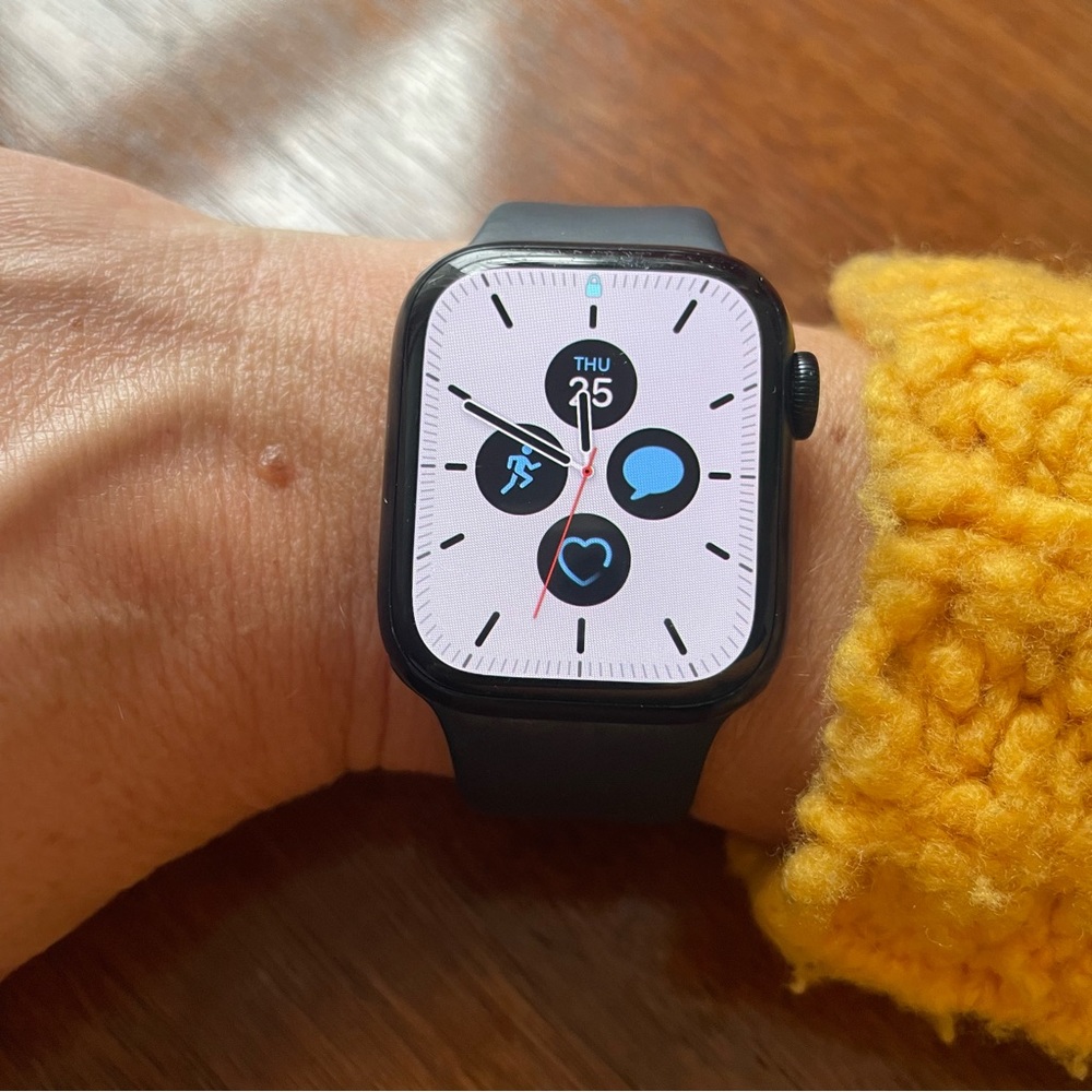 Apple Watch Series 7 with sport band and gps